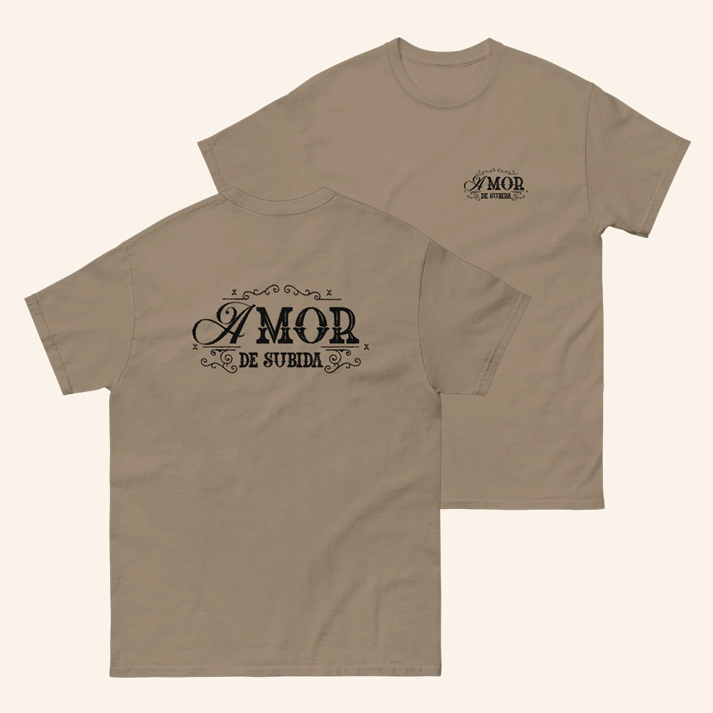 Interscope Records Merch Amor De Subida T-Shirt Presents For Music Lovers