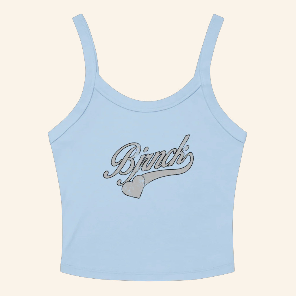 Interscope Records Merch BJRNCK Logo Tank Birthday Gift For Girlfriend Interscope Records Merch BJRNCK Logo Tank Birthday Gift For Girlfriend