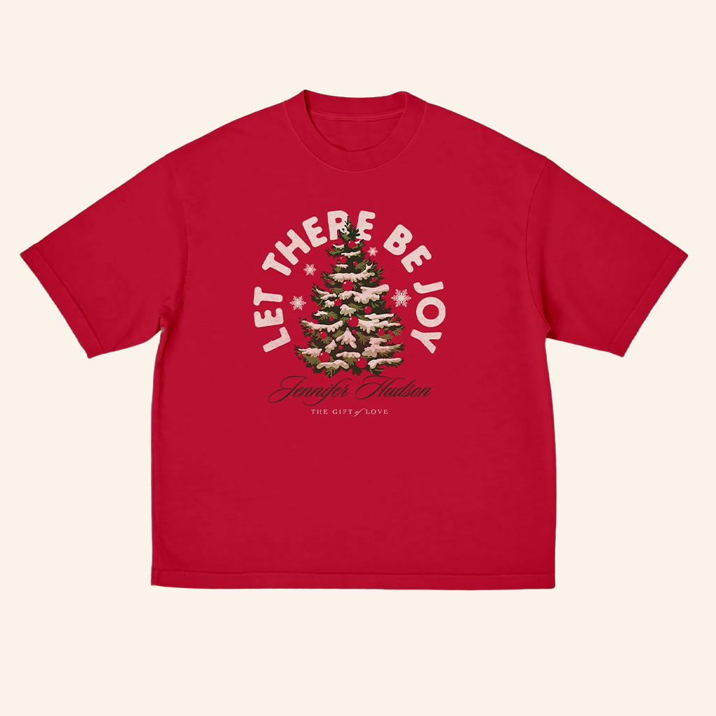 Interscope Records Merch Jennifer Hudson Let There Be Joy T-Shirt Christmas Gifts For Her