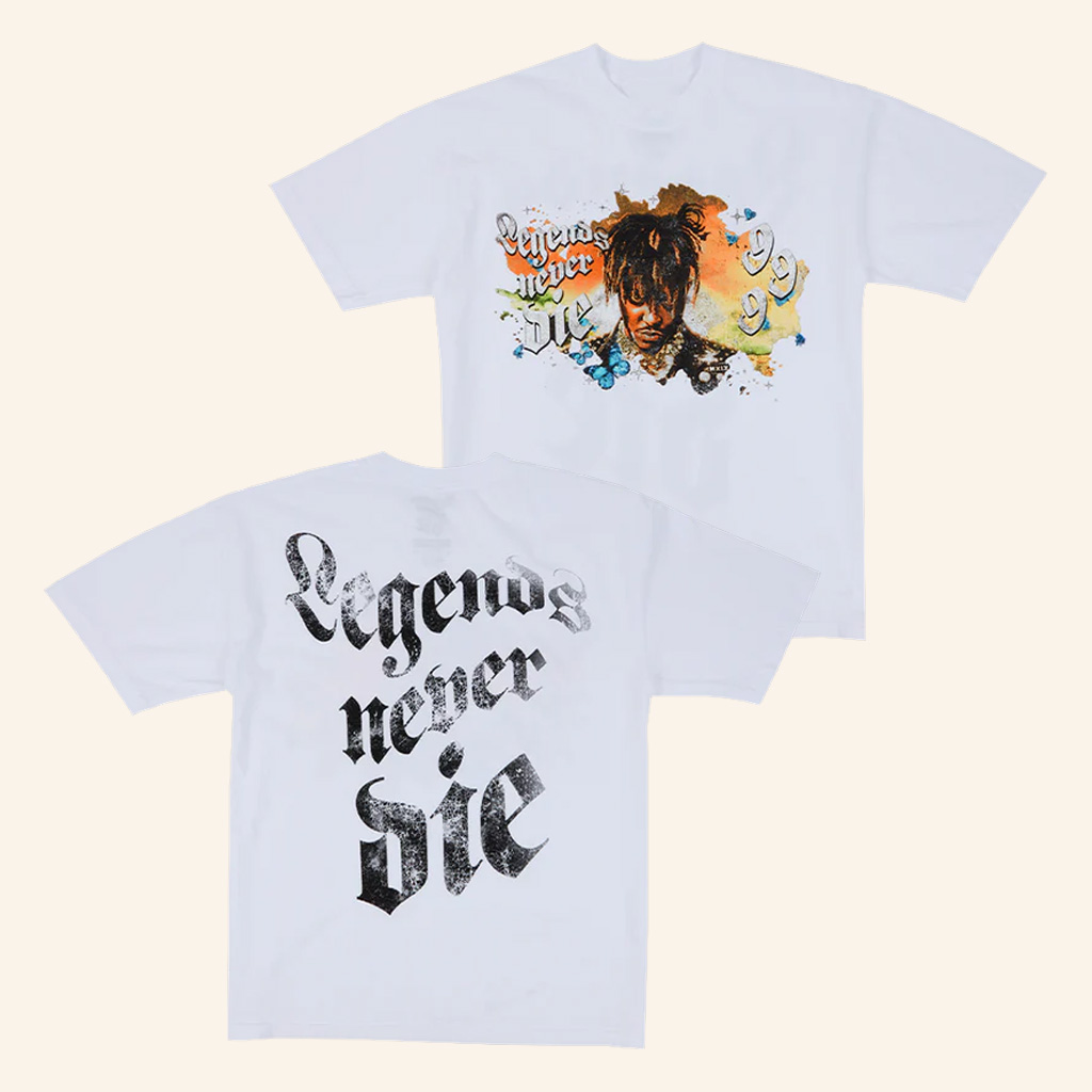 Interscope Records Merch Juice Wrld Legends Never Die T-Shirt Christmas Gifts For Him Interscope Records Merch Juice Wrld Legends Never Die T-Shirt Christmas Gifts For Him
