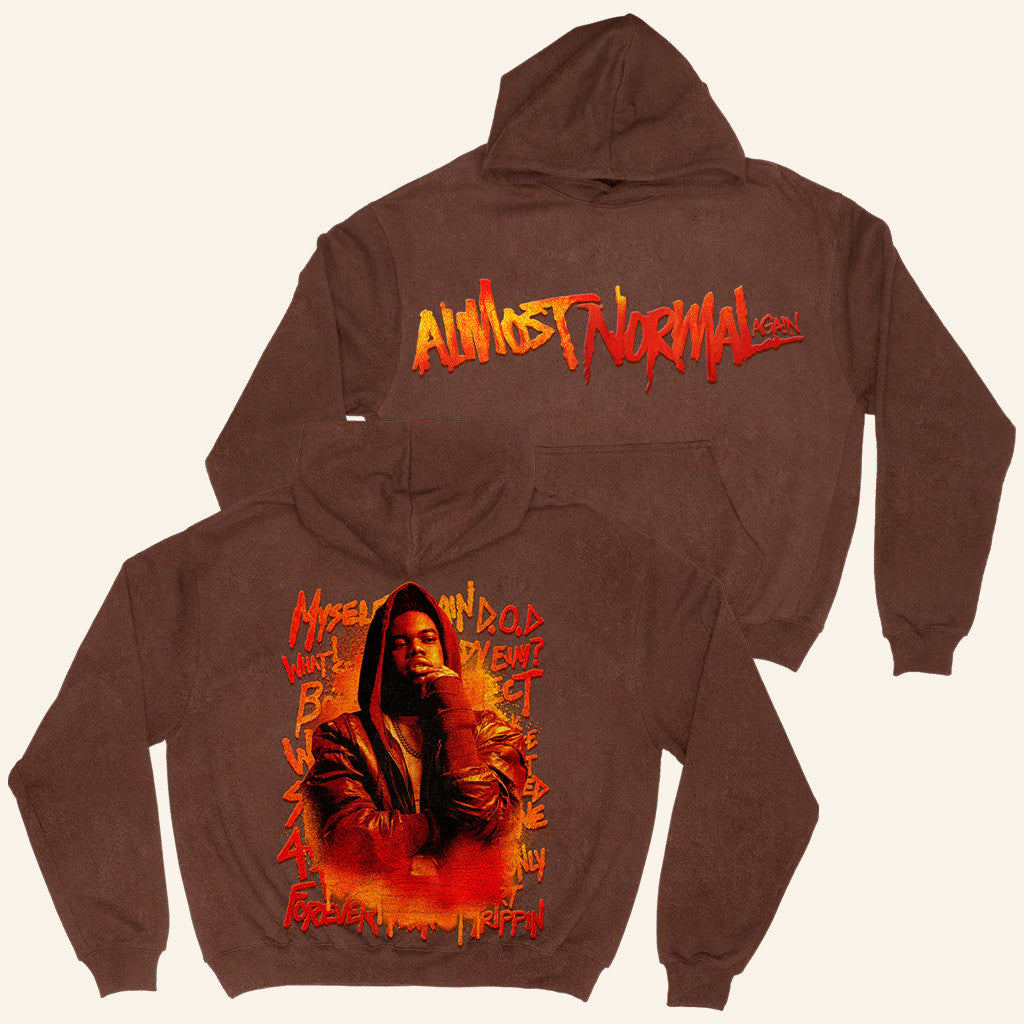 Interscope Records Merch Lil Poppa Almost Normal Again Hoodie Gifts For Boyfriend Interscope Records Merch Lil Poppa Almost Normal Again Hoodie Gifts For Boyfriend