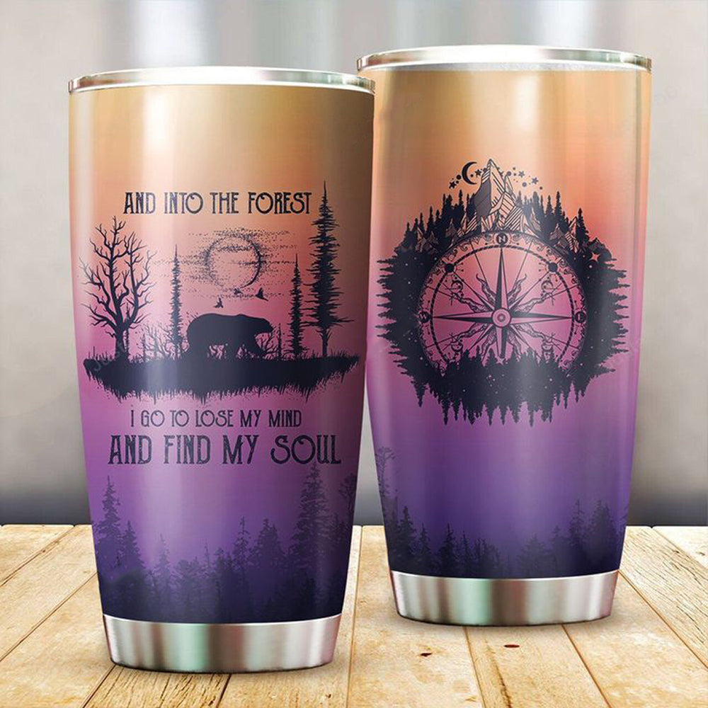 Into Forest Lose My Mind And Find My Soul Tumbler Gift Ideas For Camping Lovers Into Forest Lose My Mind And Find My Soul Tumbler Gift Ideas For Camping Lovers