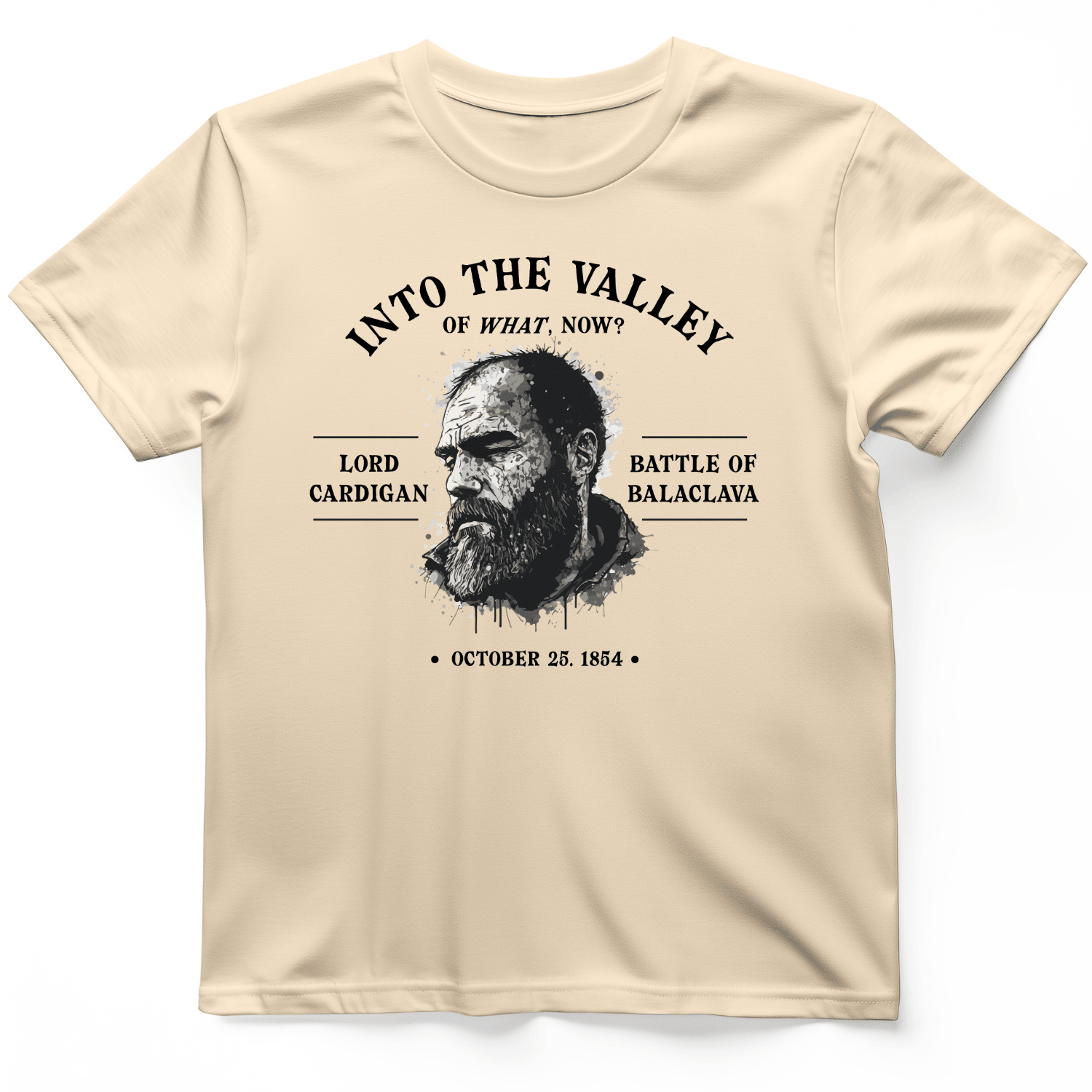 Into The Valley Of What Now T-Shirt Sarcastic Clothes Cool Gifts For Men