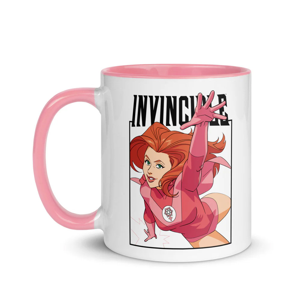 Invincible Merch Atom Eve Character Logo Mug Unique Gifts For Sisters
