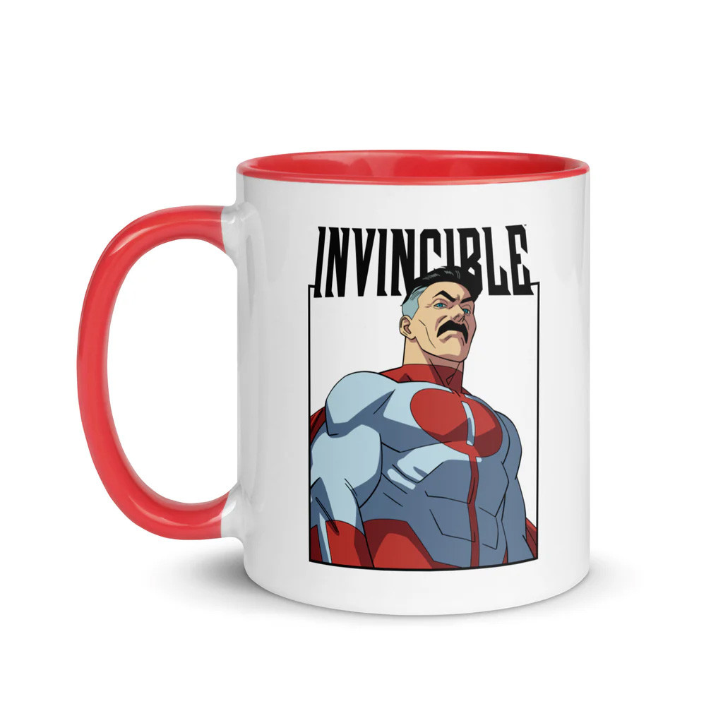 Invincible Merch Omni Man Character Logo Mug Best Gifts For Boyfriend
