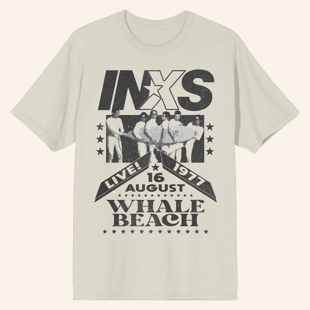 INXS Merch Whale Beach 77 T-Shirt Best Gifts For Him INXS Merch Whale Beach 77 T-Shirt Best Gifts For Him