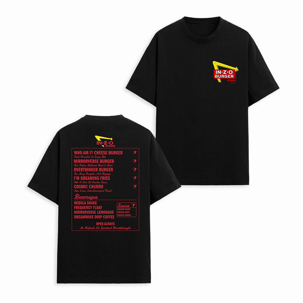 Inzo Merch In N Out T-Shirt Inzo 2026 Tour Shirt Present Idea For Boyfriend