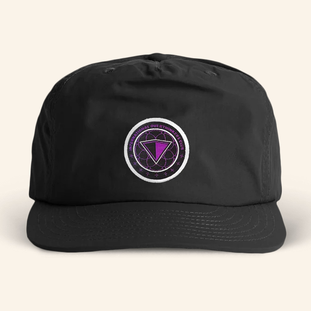 Inzo Merch International Overthinkers Club Embroidered Hat Christmas Present For Son Inzo Merch International Overthinkers Club Embroidered Hat Christmas Present For Son