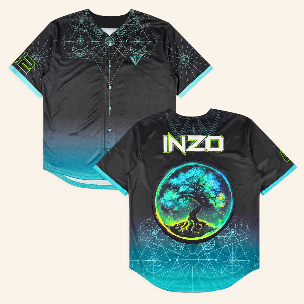 Inzo Merch Quantum Growth Baseball Jersey Christmas Gifts For Guys