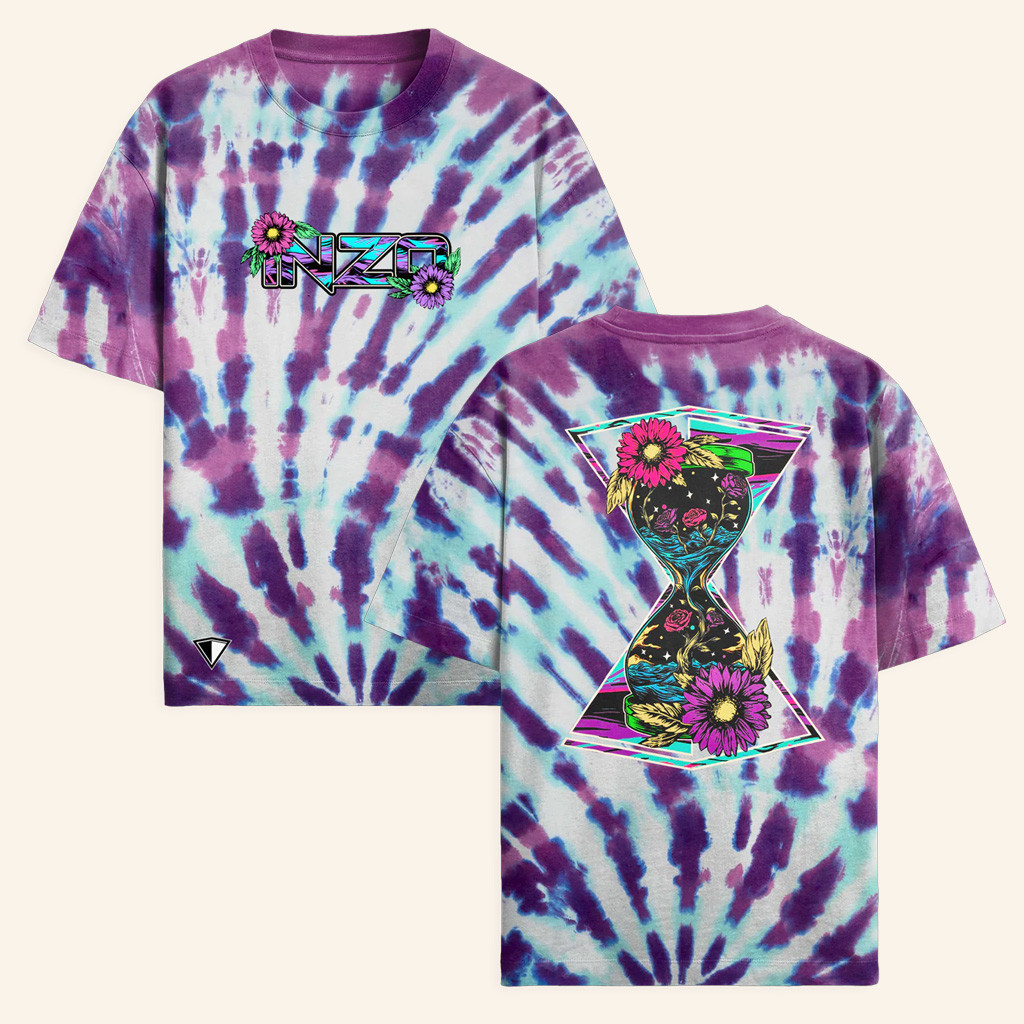 Inzo Merch Time To Bloom Tie Dye T-Shirt Inzo Shirt Christmas Gifts For Friends