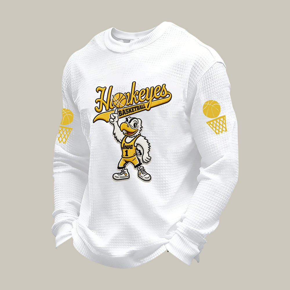 Iowa Hawkeyes Eagles Basketball Long Sleeve Shirt Basketball Apparel Game Day Gear