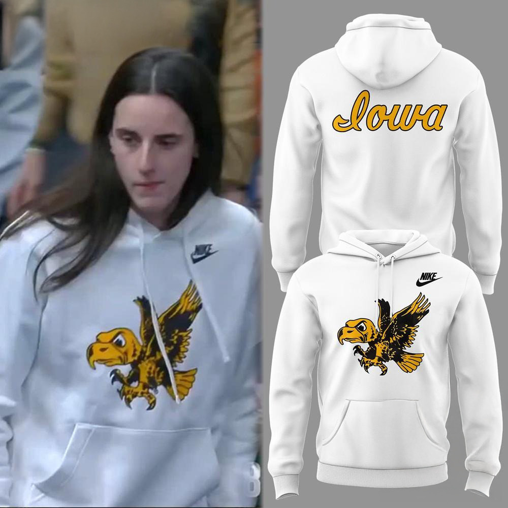 Iowa Hawkeyes Legacy Logo 2025 Limited Caitlin Hoodie Best Gifts For Football Fans
