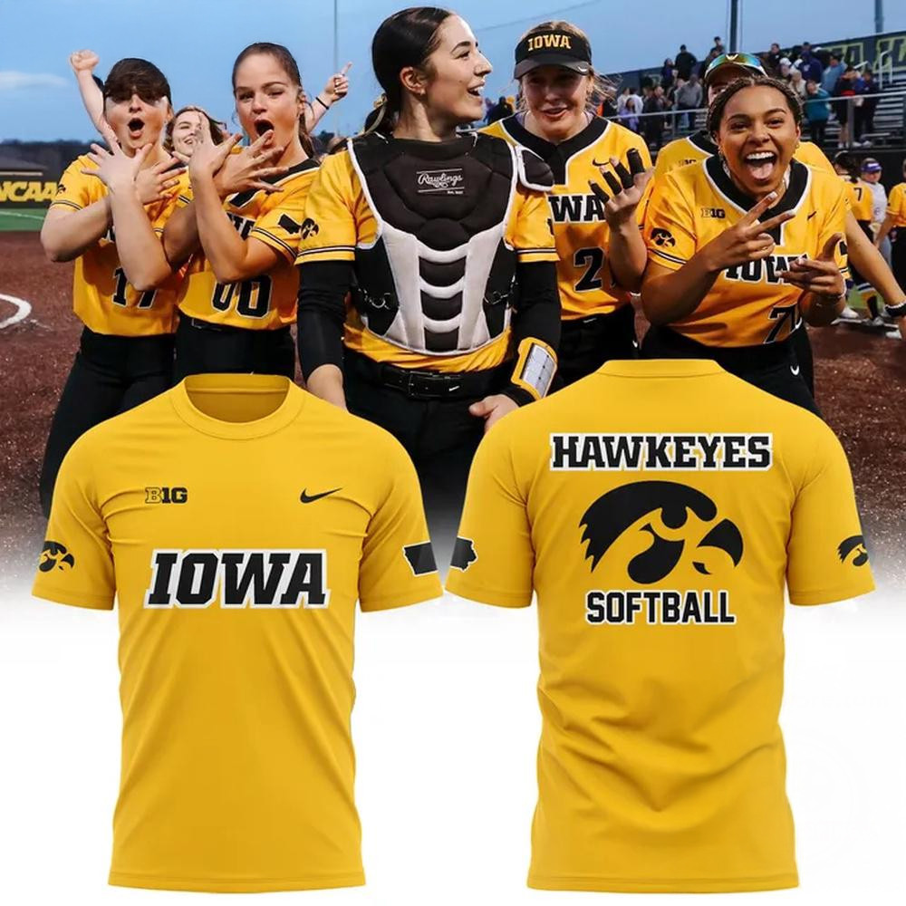 Iowa Hawkeyes Softball Team Player 2025 New Shirt Gifts For Softball Lovers