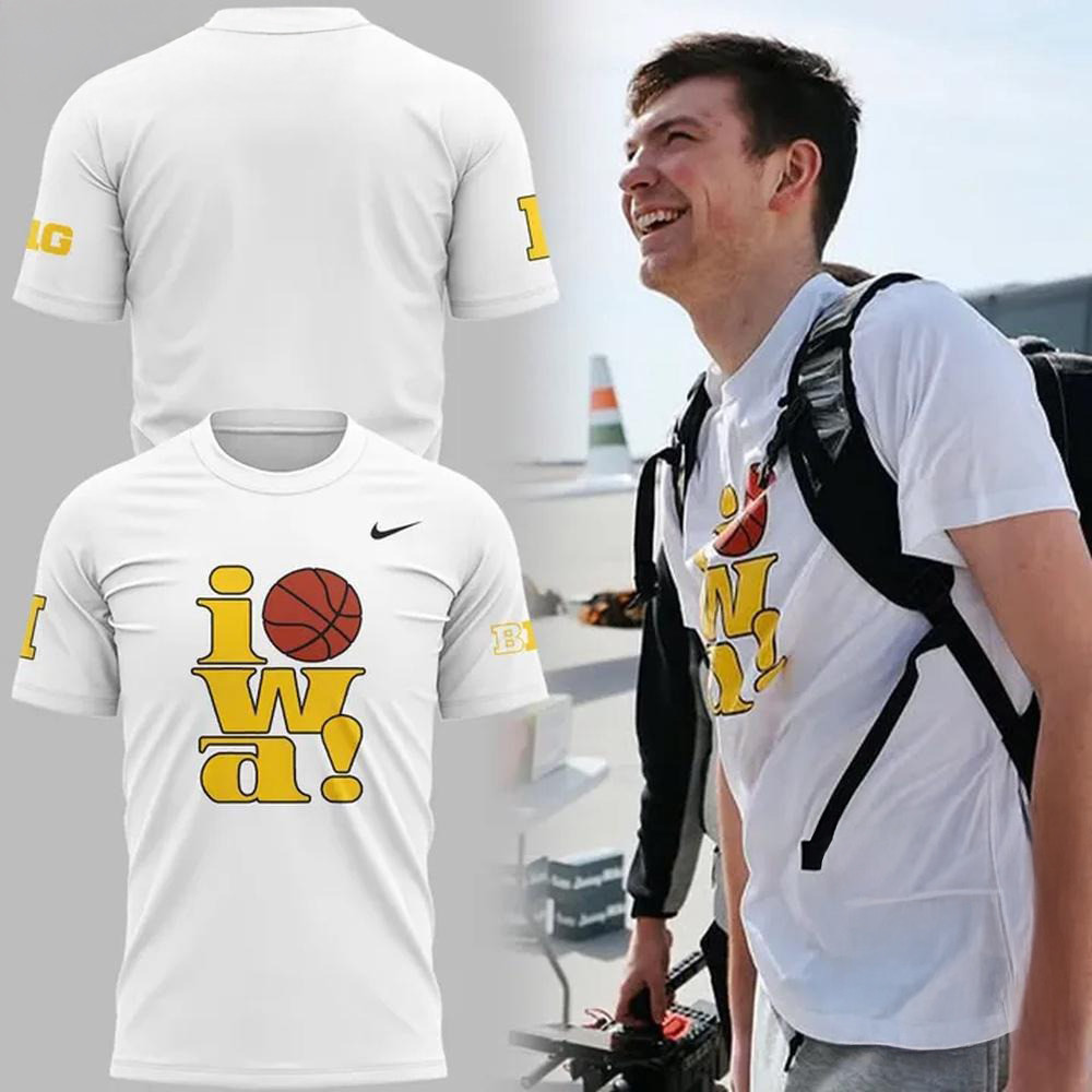 Iowa Hawkeyes Special Basketball Iowa 2025 Limited 3D Shirt Basketball Enthusiast Gifts
