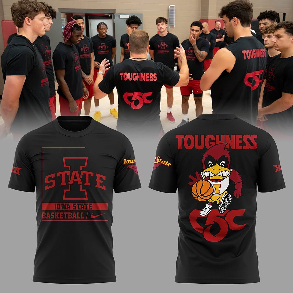 Iowa State Basketball Toughness C5C T-Shirt Gifts For Basketball Fan