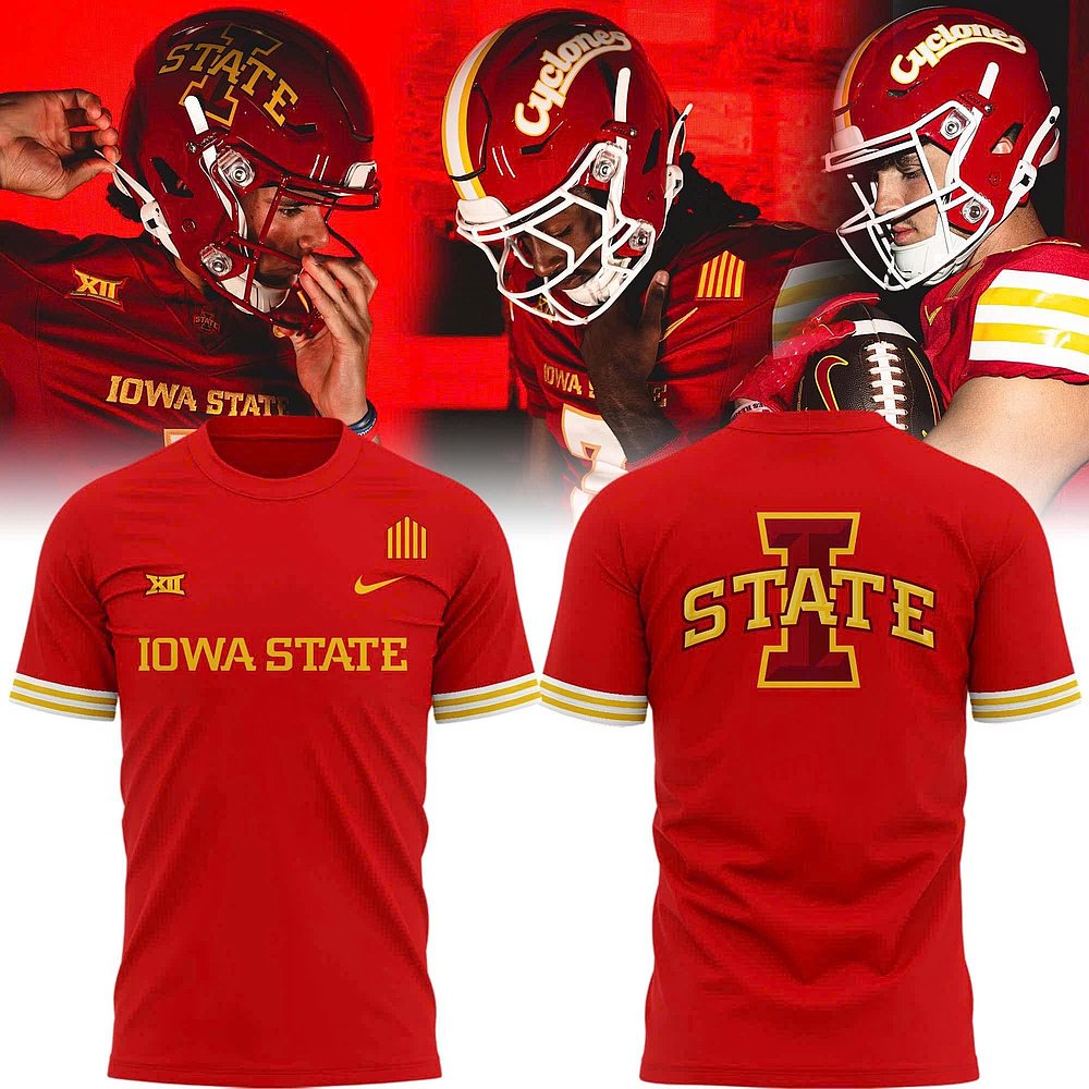 Iowa State Cyclones Red Lids 2025 Season T-Shirt Best Gift For College Football Fans
