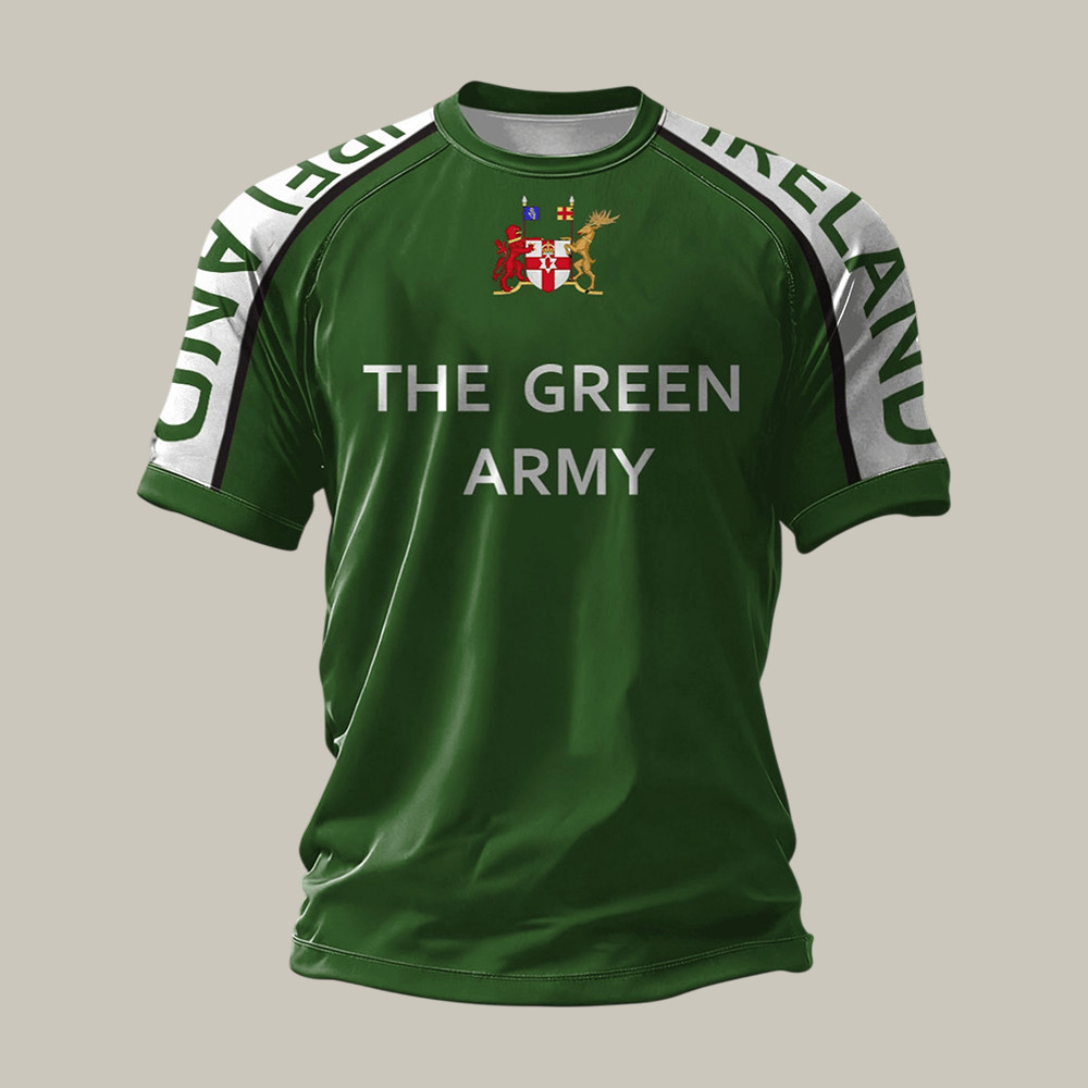 Ireland 2026 FIFA World Cup T-Shirt The Green Army 2026 World Cup Shirt Gift For Huge Fans