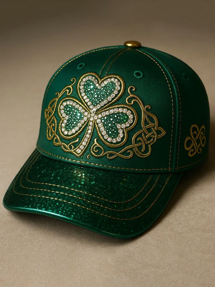 Ireland Happy St Patrick's Day Hat Happy Shamrock Hat Best St Patricks Day Gifts