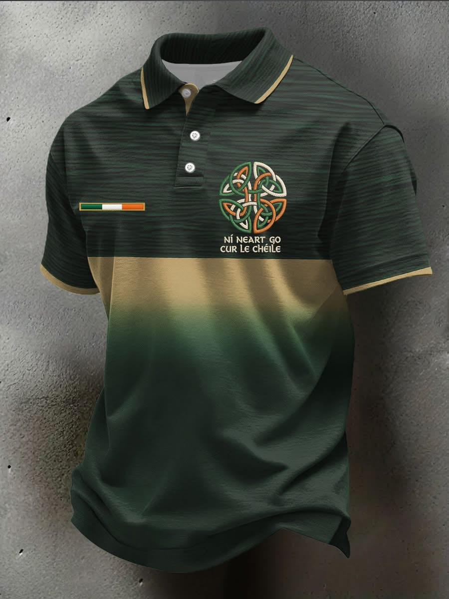 Ireland Rugby Polo Shirt Celtic Knot Fan Gear Six Nations Match Day 2026 Gift For Rugby Supporters