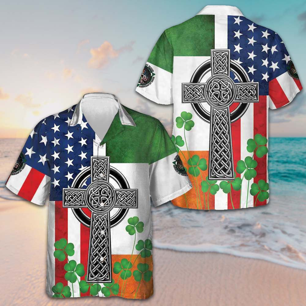 Irish American Hawaiian Shirt Saint Patricks Day Shirts Gifts For Irish Irish American Hawaiian Shirt Saint Patricks Day Shirts Gifts For Irish