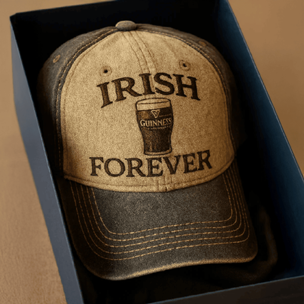 Irish Forever Vintage Hat St Patrick's Day Baseball Cap Holiday Gift Ideas
