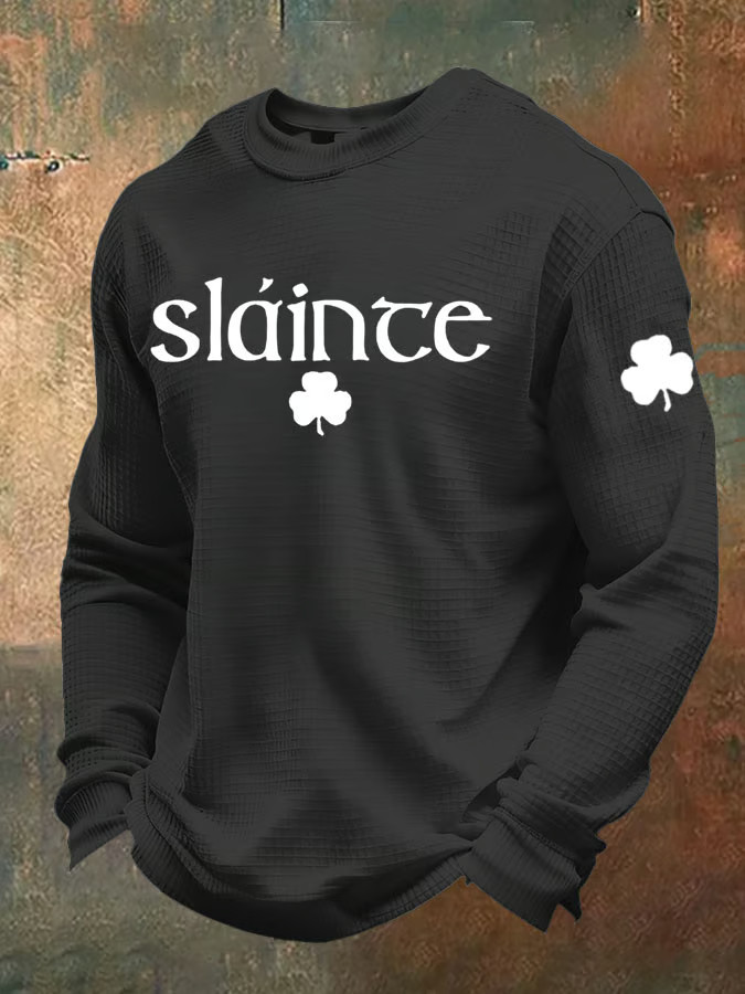Irish Pride Day Slaince Shamrock Irish Ireland Long Sleeve T-shirt St Patricks Day Gift Ideas