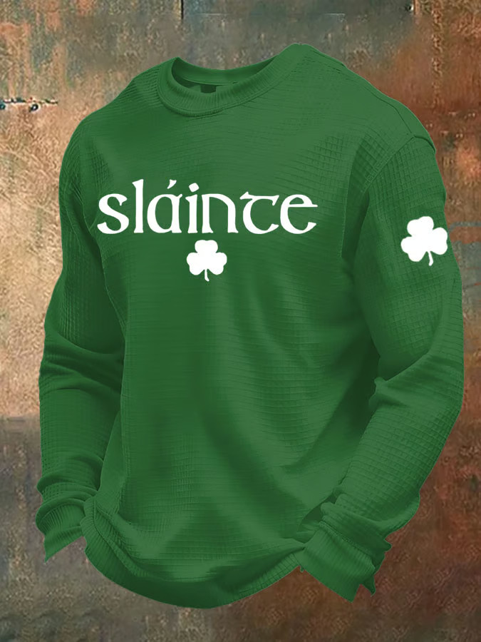 Irish Pride Day Slaince Shamrock Irish Ireland Long Sleeve T-shirt St Patricks Day Gift Ideas