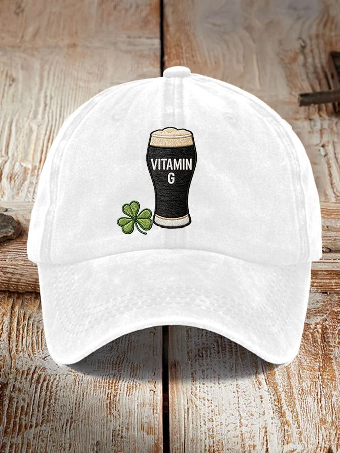 Irish Saint Patrick's Day Hat Embroidered Holiday Hat St Patrick's Day Gift Ideas