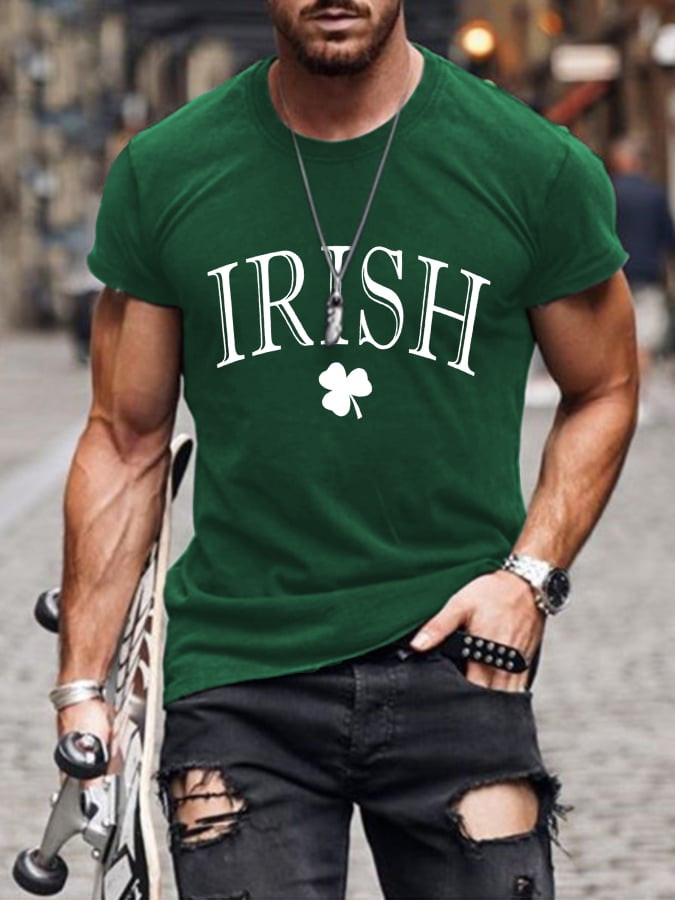 Irish St Patricks Day T-Shirt Luck Of The Irish Best Clothes Gifts For Men