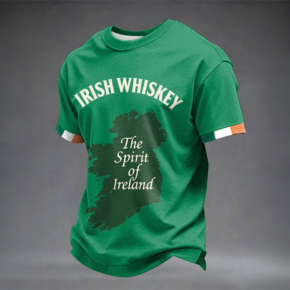 Irish Whiskey The Spirit Of Ireland T-Shirt Saint Patrick's Day Clothes Best Gift For Him