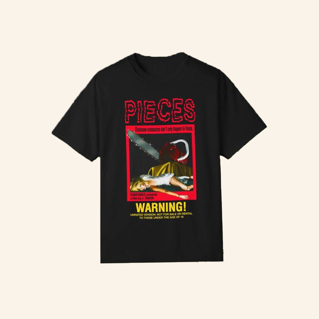 Iron Fortress Records Merch Pieces Horror Movie T-Shirt Gifts For Him Iron Fortress Records Merch Pieces Horror Movie T-Shirt Gifts For Him