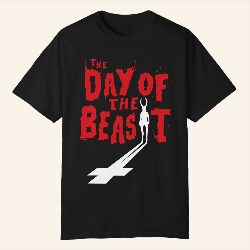 Iron Fortress Records Merch The Day Of The Beast Horror Movie Shirt Fan Merch Gift For Him