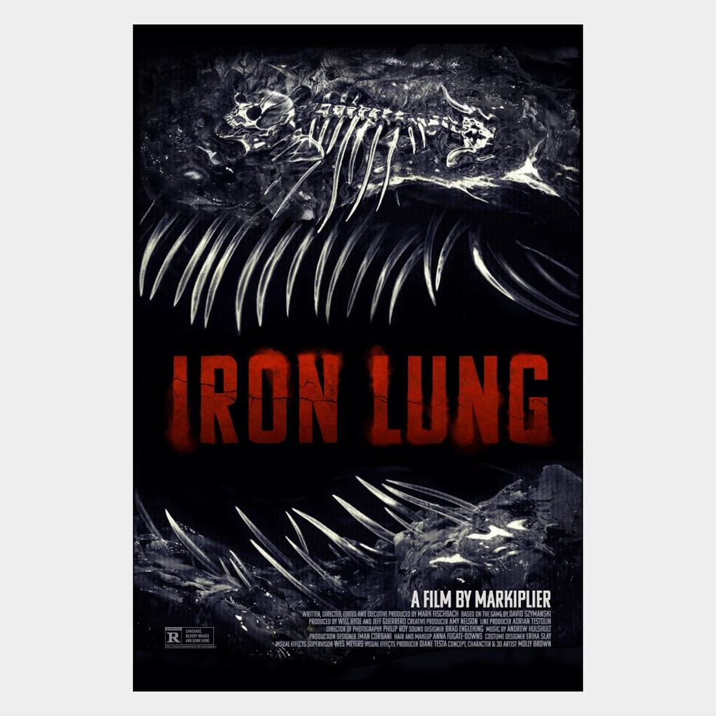 Iron Lung Merch Iron Lung Movie Poster Markiplier Merch Wall Art Decor Gift For Horror Fans