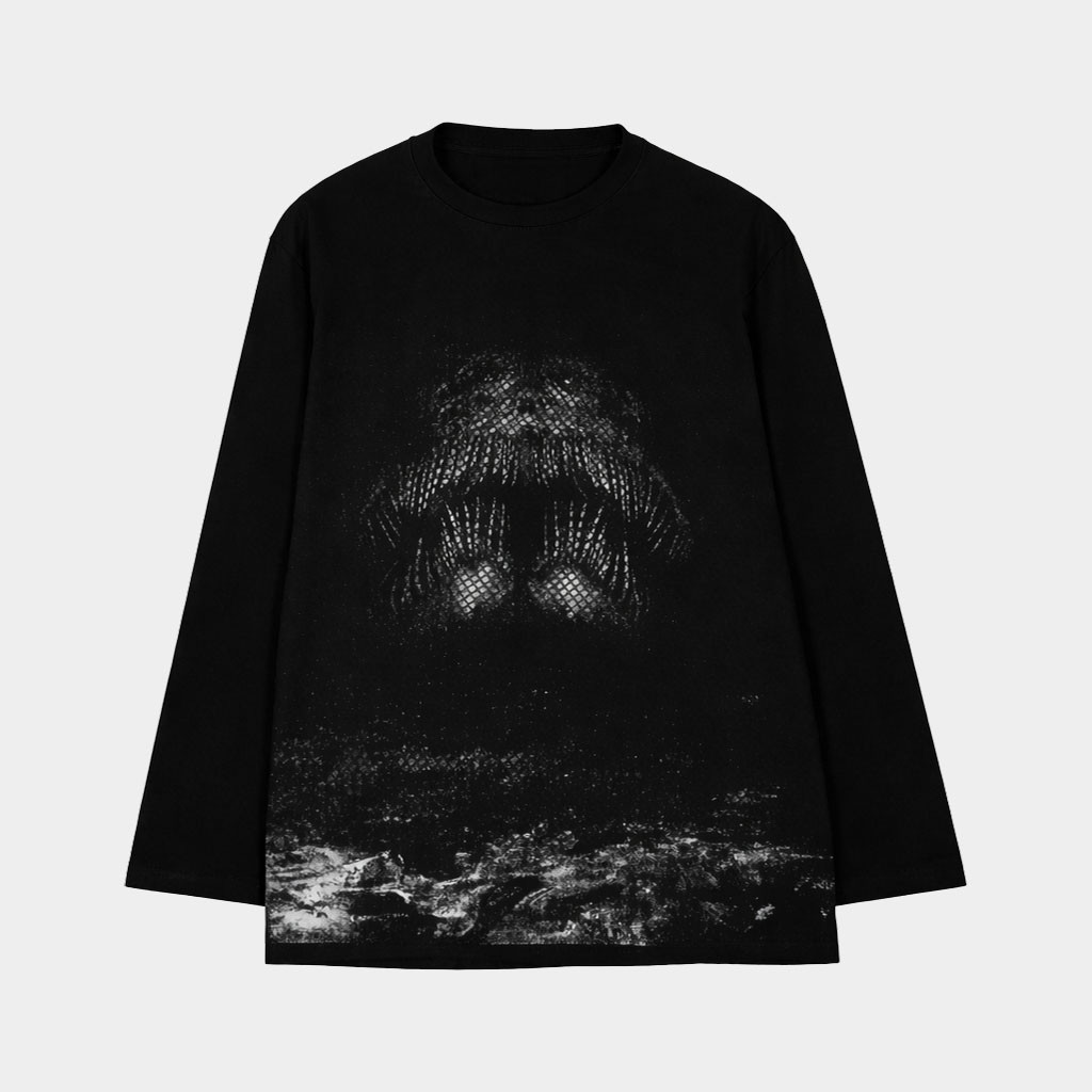 Iron Lung Merch The Eel Long Sleeve Shirt Good Gifts For Horror Movie Fans