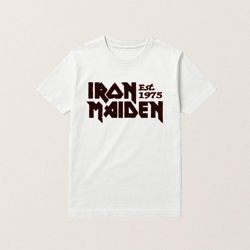 Iron Maiden Est 1975 Shirt Legendary Heavy Metal Rock Shirt Iron Maiden Merch Fan Gifts