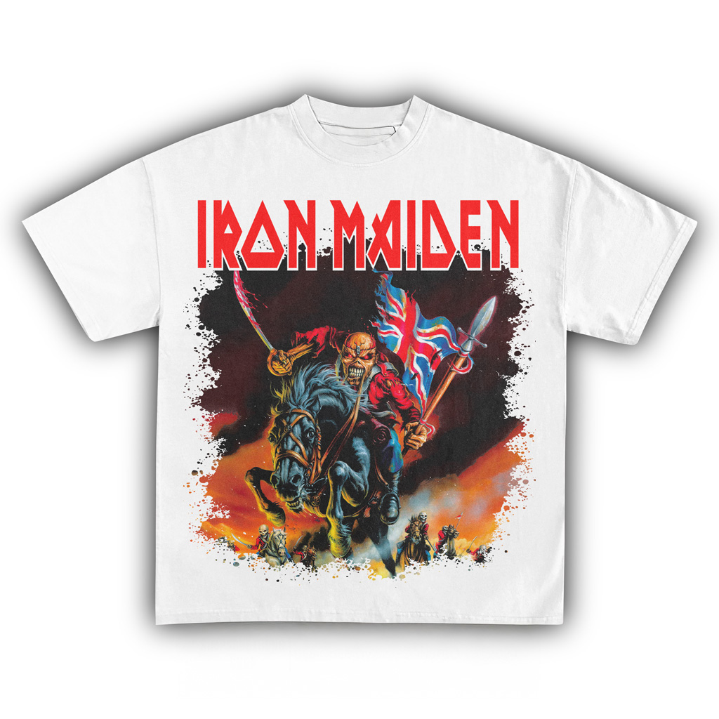 Iron Maiden Hell On Earth T-Shirt Iron Maiden Merch For Fans Christmas Gifts For Men Iron Maiden Hell On Earth T-Shirt Iron Maiden Merch For Fans Christmas Gifts For Men