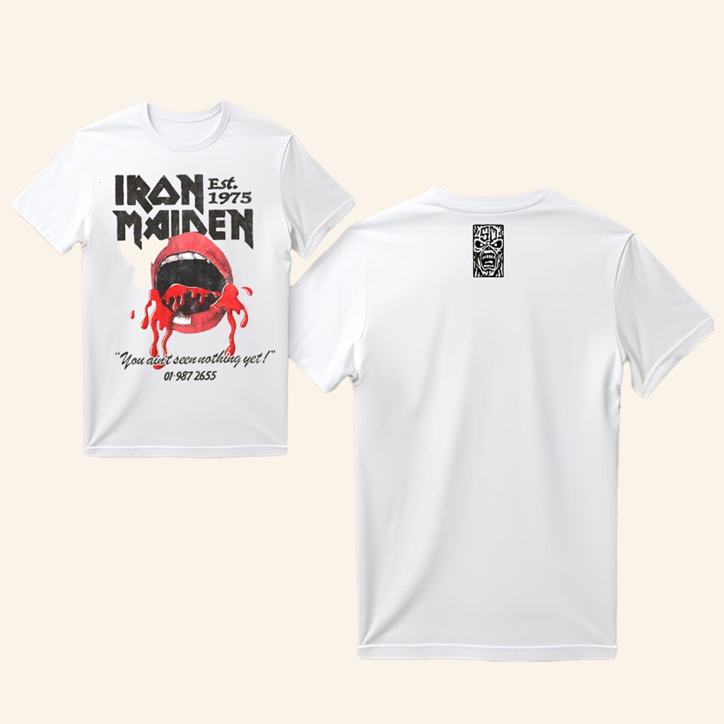 Iron Maiden Merch You Ain't Seen Nothing Yet T-Shirt Music Lover Gifts For Him Iron Maiden Merch You Ain't Seen Nothing Yet T-Shirt Music Lover Gifts For Him