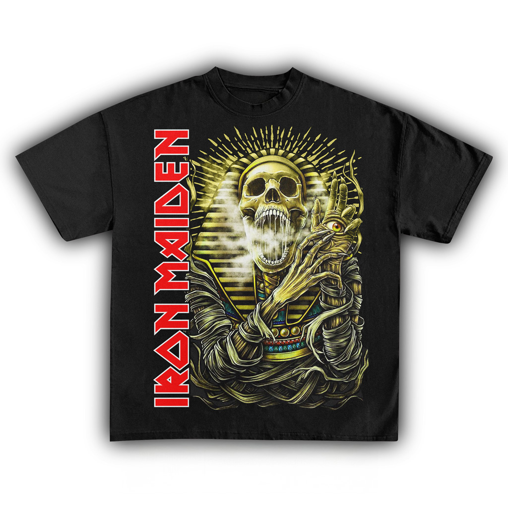 Iron Maiden Pharaoh Eddie T-Shirt Iron Maiden Merch Gifts For Music Fans Iron Maiden Pharaoh Eddie T-Shirt Iron Maiden Merch Gifts For Music Fans