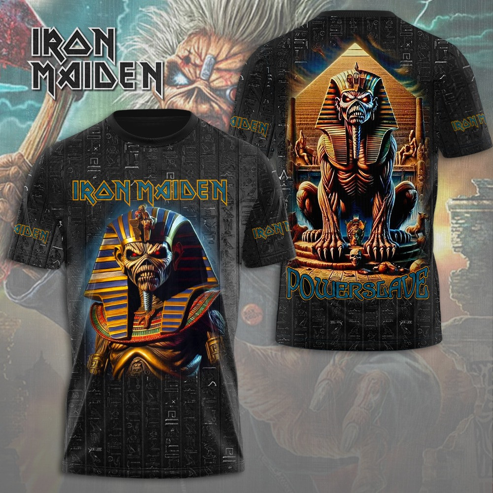 Iron Maiden Power Slave T-Shirt Presents For Music Lovers