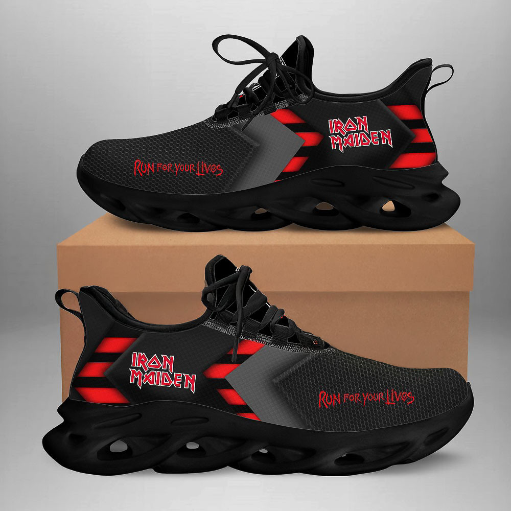 Iron Maiden Run For Your Lives Clunky Sneaker Gifts For Music Fans