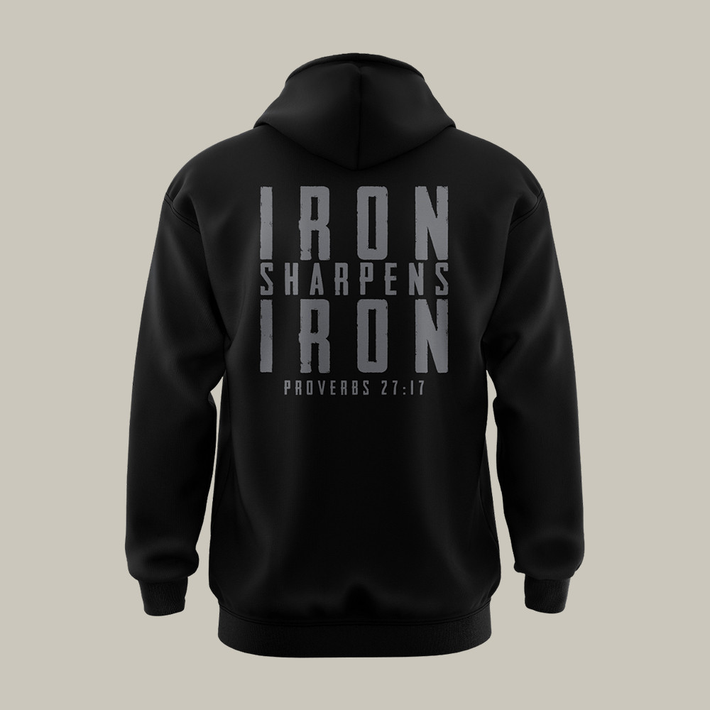 Iron Sharpens Iron Day Forty One Hoodie Faith Apparel Christian Gift For Boyfriend