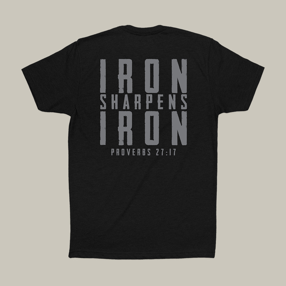 Iron Sharpens Iron Day Forty One T-Shirt Christian Merch Cool Religious Gift For Boyfriend