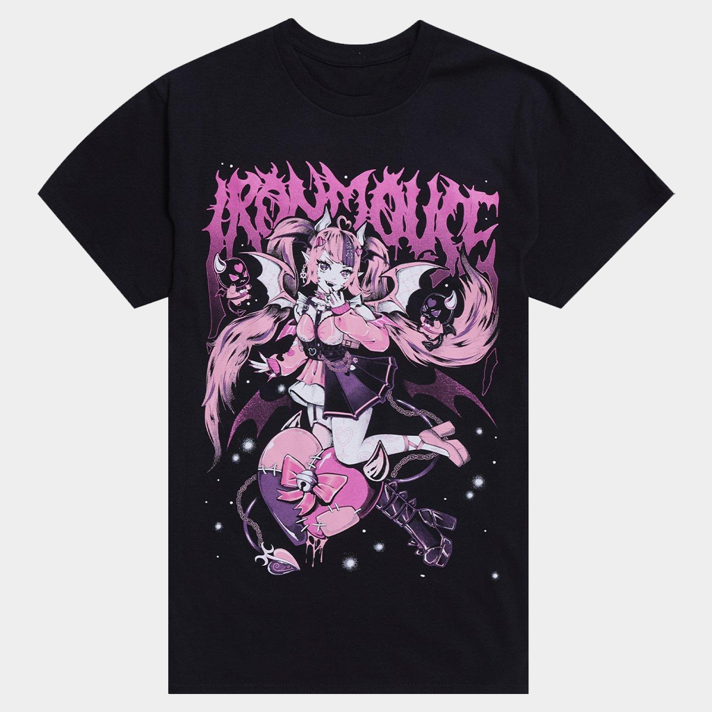 Ironmouse Merch Iron Mouse Portrait Metal T-Shirt Present For Sister