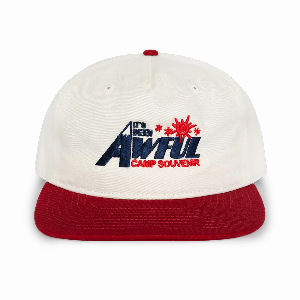 Isaiah Rashad It's Been Awful Merch Awful Camp Souvenir Snapback Hat Isaiah Rashad Cap