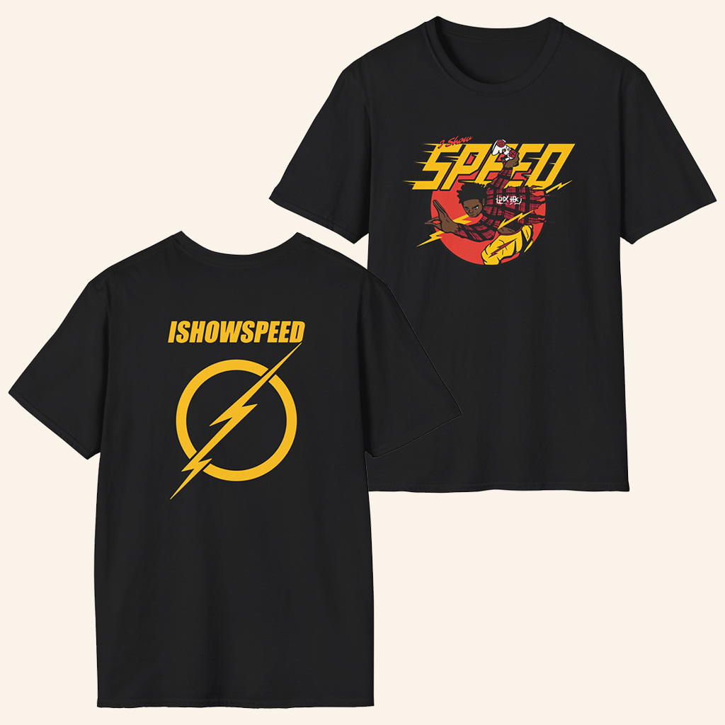 IShowSpeed Merch Ishowspeed T-Shirt Christmas Present For Husband IShowSpeed Merch Ishowspeed T-Shirt Christmas Present For Husband