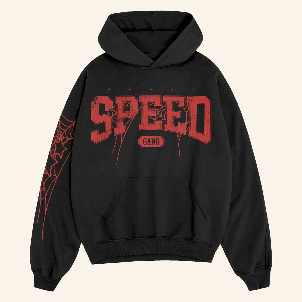 IShowSpeed Merch Spider Web Black Hoodie Gift Ideas For Besties IShowSpeed Merch Spider Web Black Hoodie Gift Ideas For Besties
