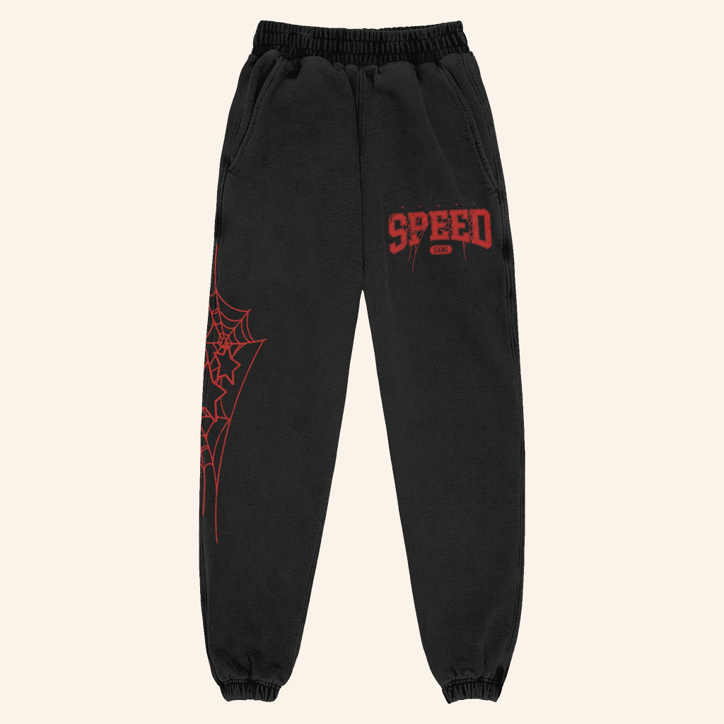 IShowSpeed Merch Spider Web Black Sweatpants Gift Ideas For Besties IShowSpeed Merch Spider Web Black Sweatpants Gift Ideas For Besties