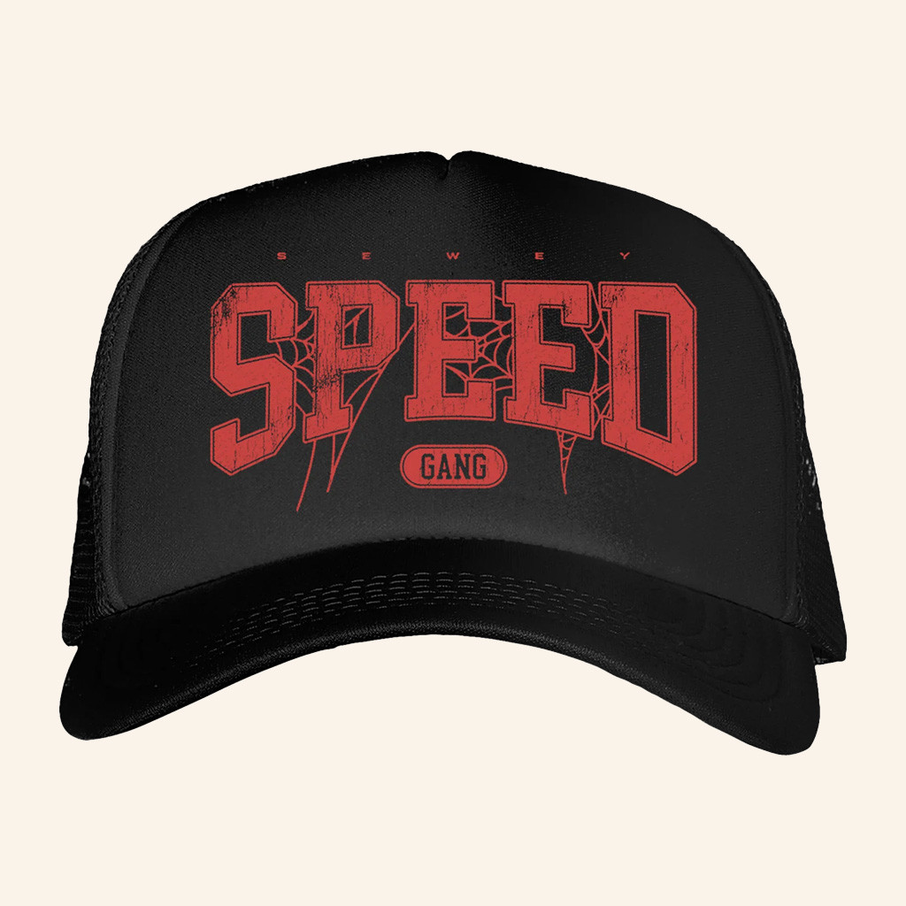 IShowSpeed Merch Spider Web Black Trucker Hat Gift Ideas For Dad IShowSpeed Merch Spider Web Black Trucker Hat Gift Ideas For Dad