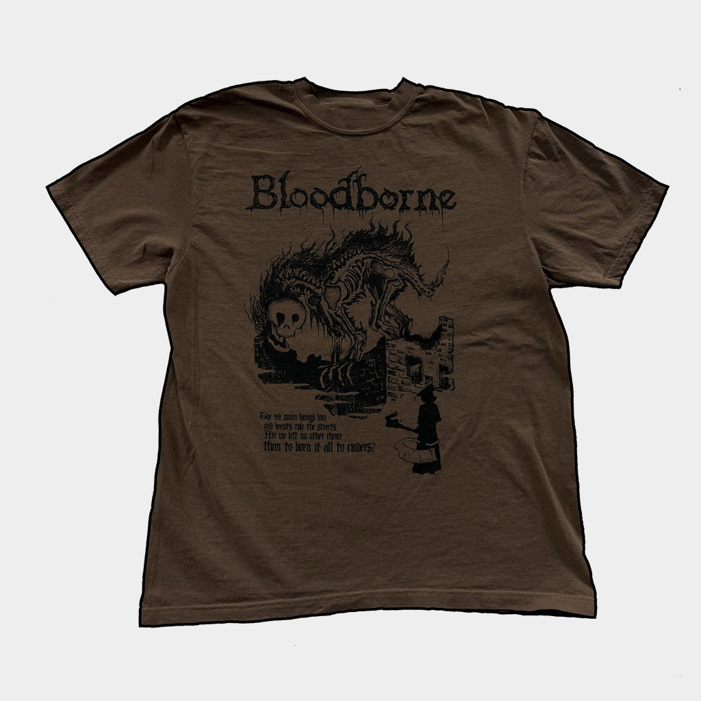 ISOLATION MAN Merch Bloodborne T-Shirt Gift Ideas For Husband