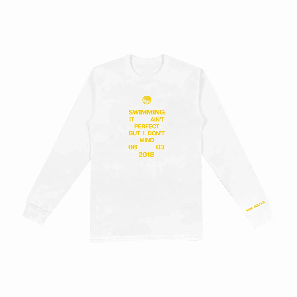 It Ain't Perfect Mac Miller Long Sleeve Shirt Mac Miller Apparel Rap Music Fans Gifts